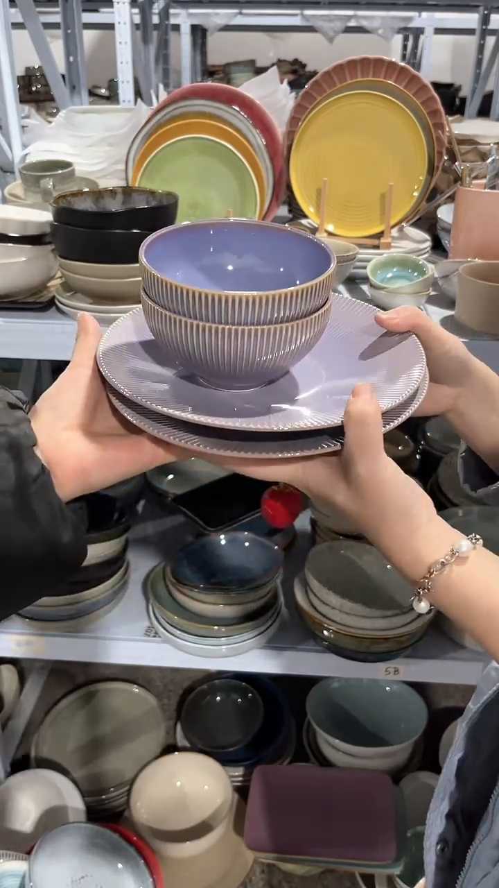 【闪购商品】瓷片外贸尾货瑕疵满20包邮X4 紫色四件套