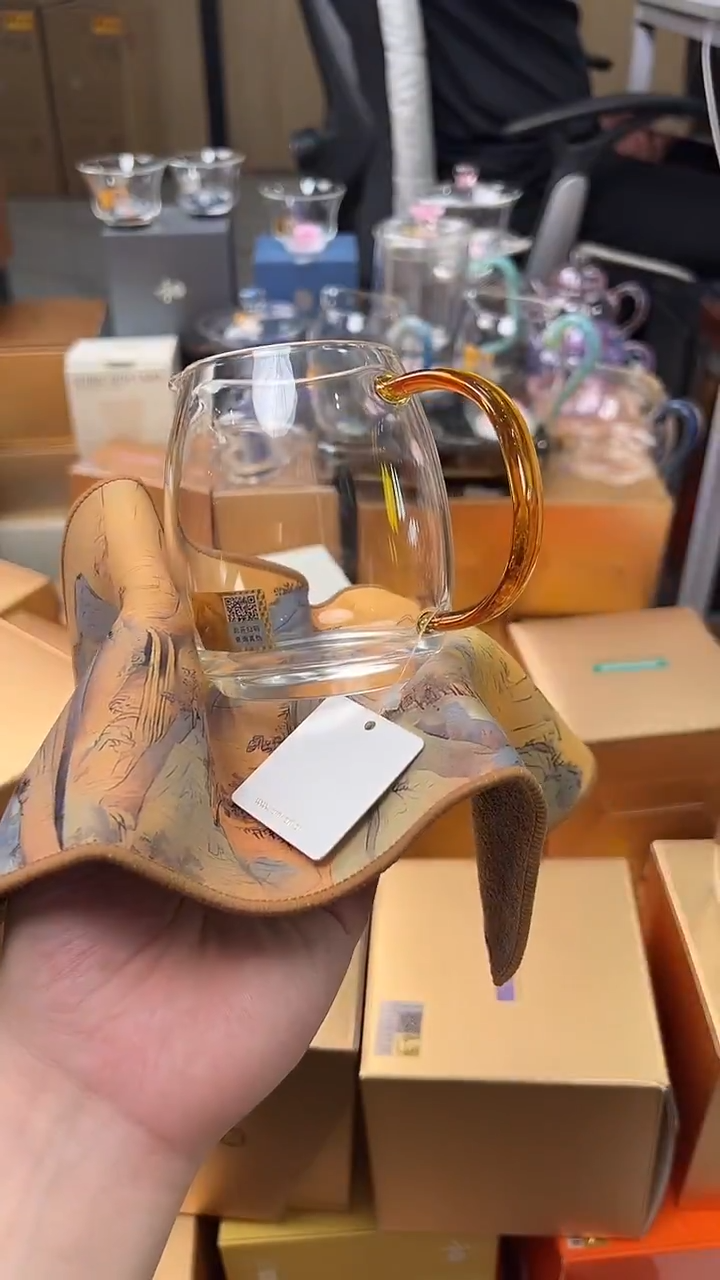 @@禾器晶彩澄然琥珀色+茶巾千里江山