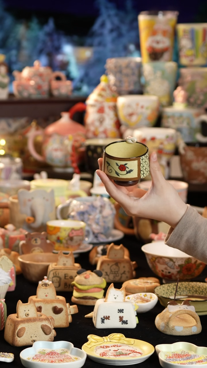 其他陶景德镇釉下彩手绘设计师款陶瓷