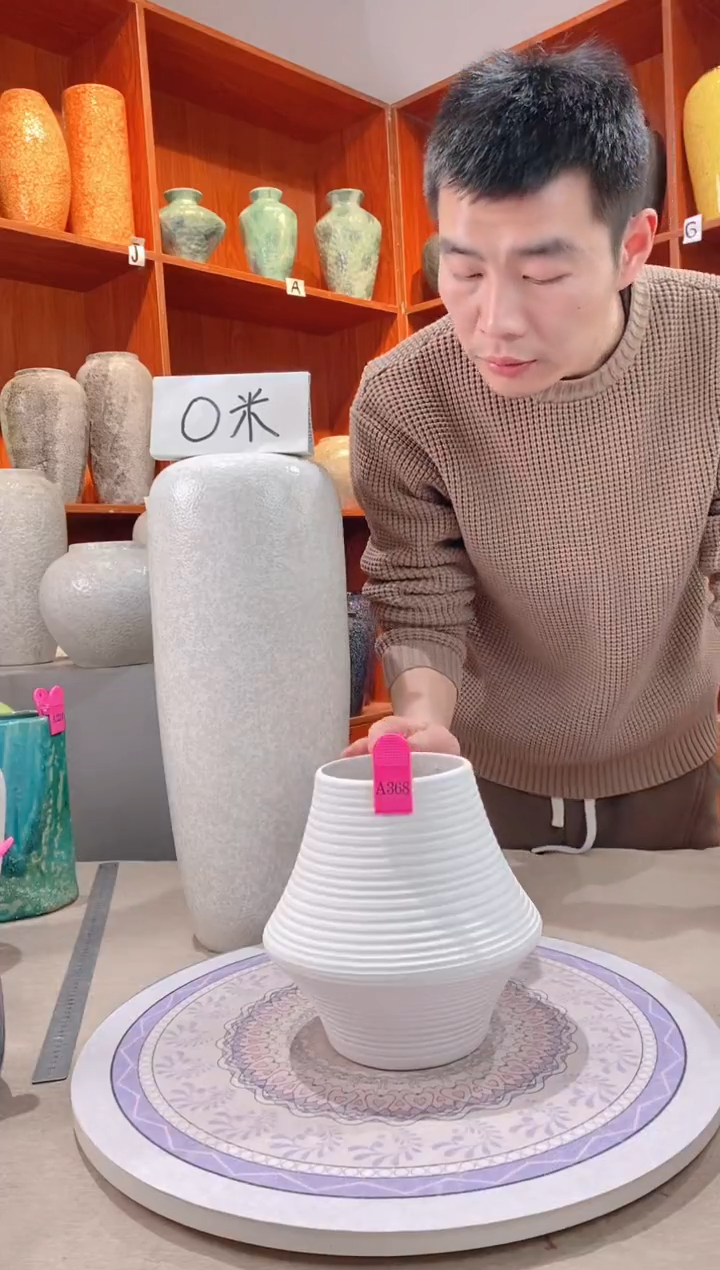 【闪购商品】瓶  a368不装水 陶瓷花瓶 无花