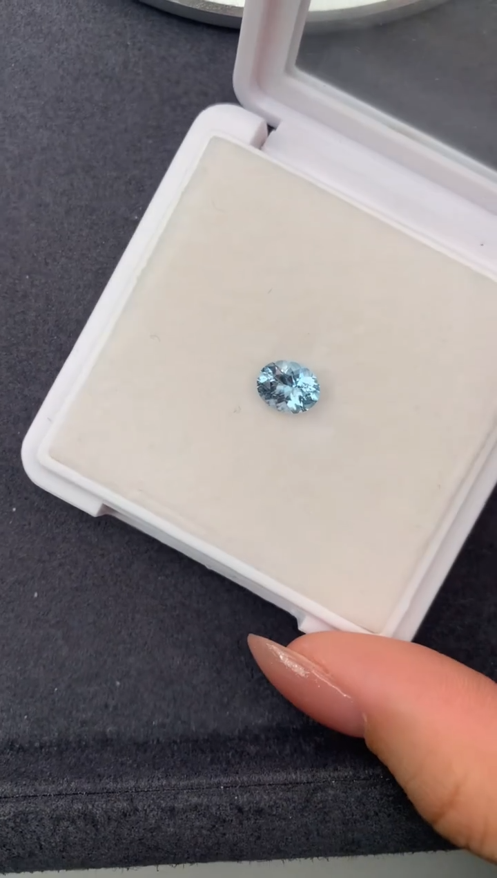 裸石海蓝宝石1 ct 海蓝宝石 定制 FE