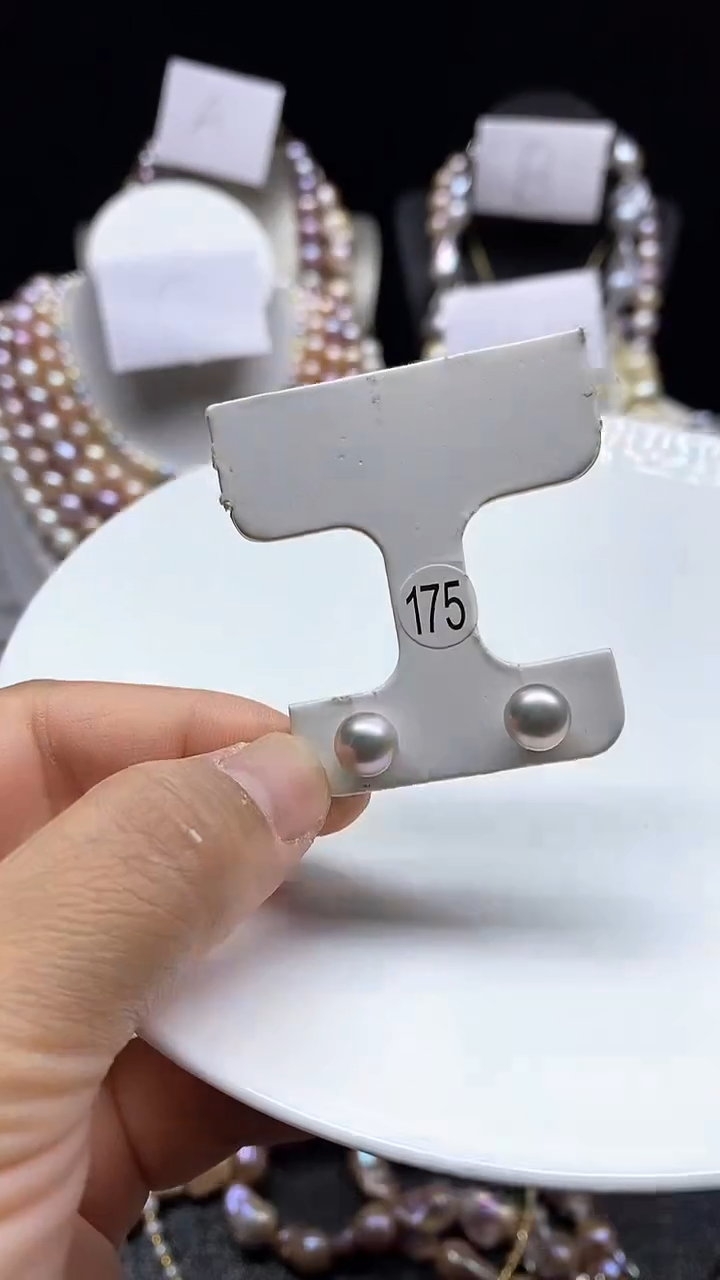 【闪购商品】淡水珍珠耳饰未镶嵌多人