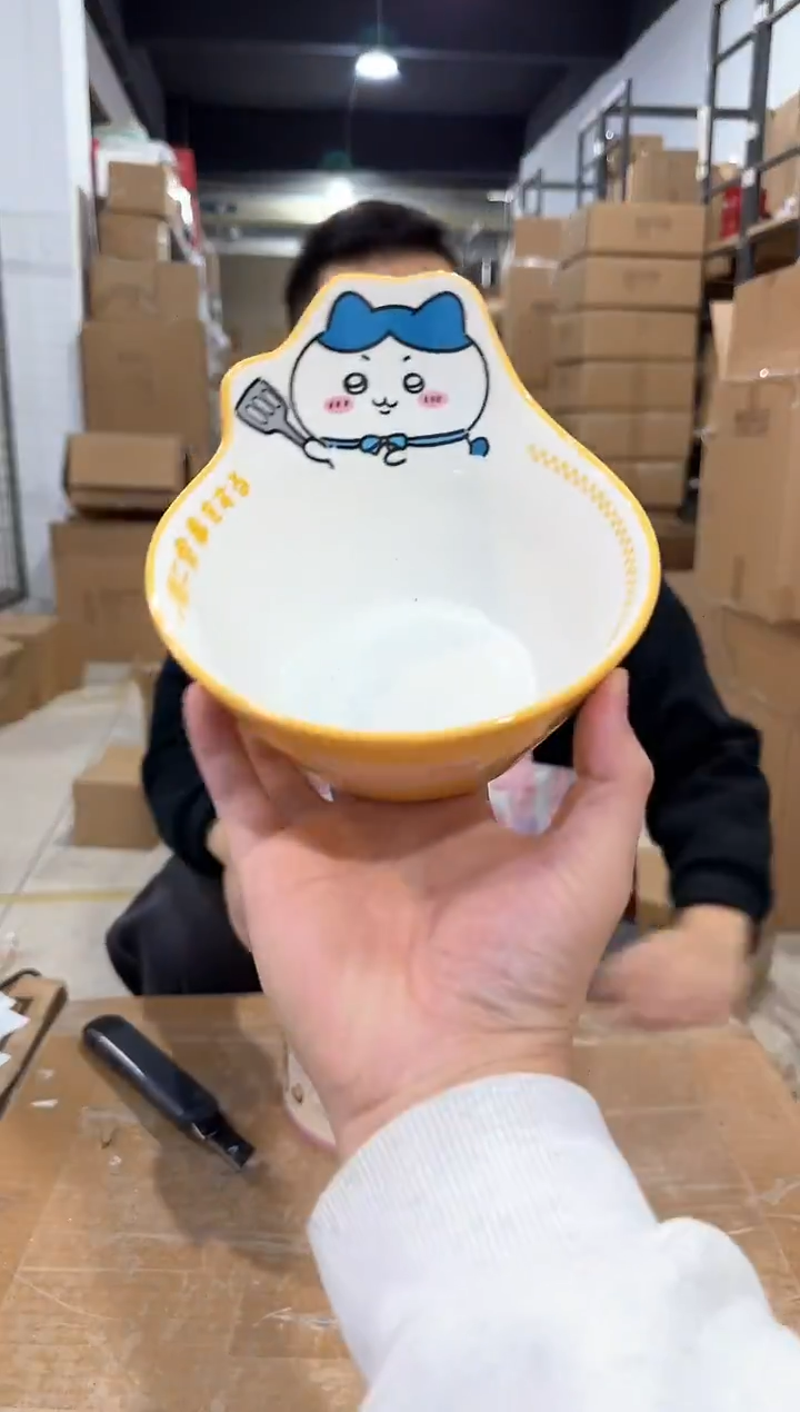 瓷片原盒小八沙拉碗