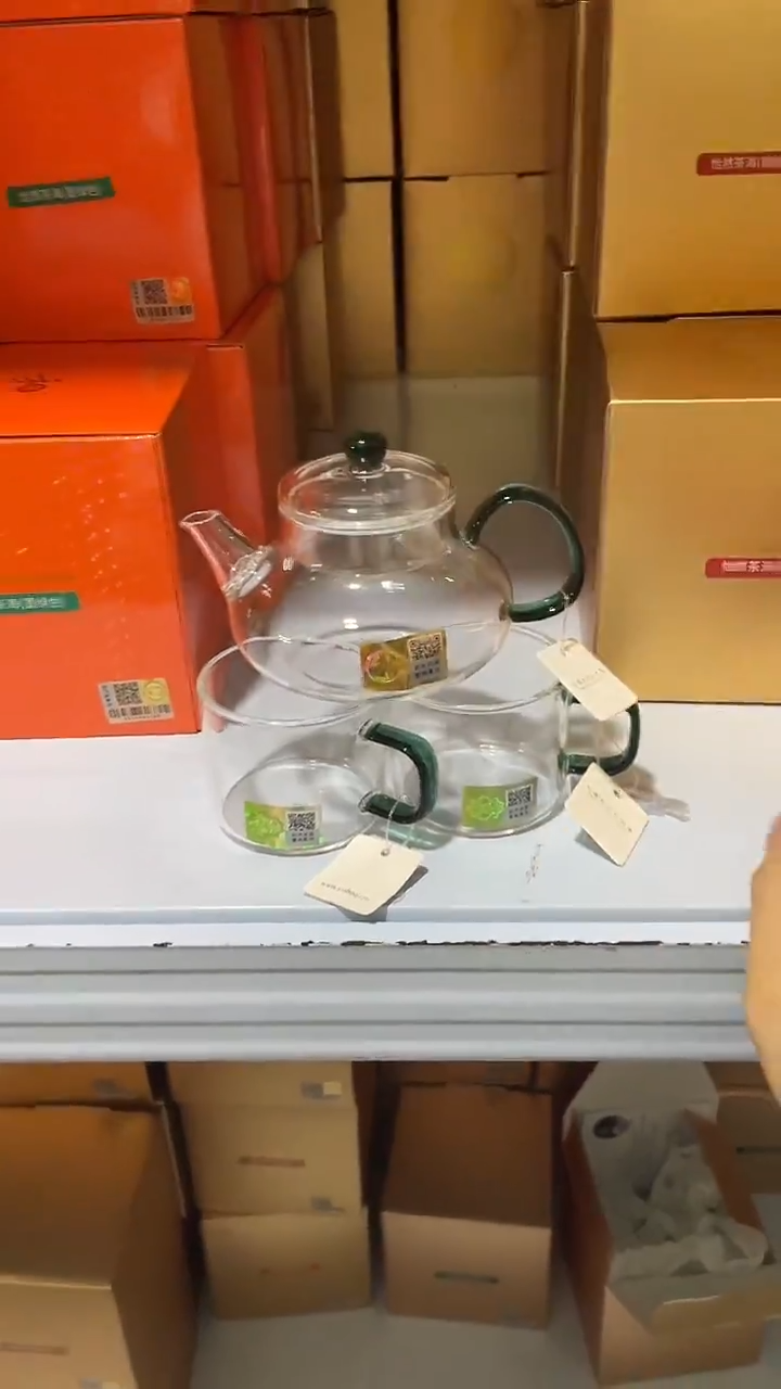 瑾玉壶墨绿色+清禾杯墨绿色