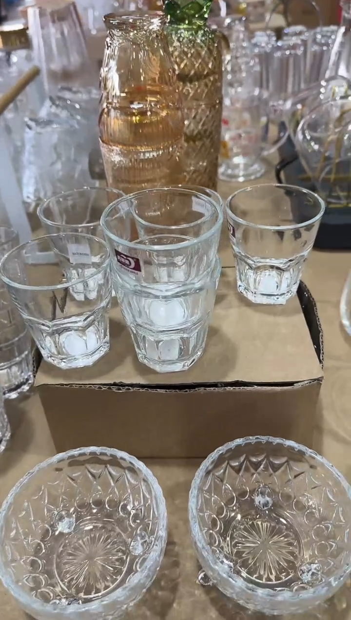 【闪购商品】水晶玻璃无盖款青苹果闪购价*12