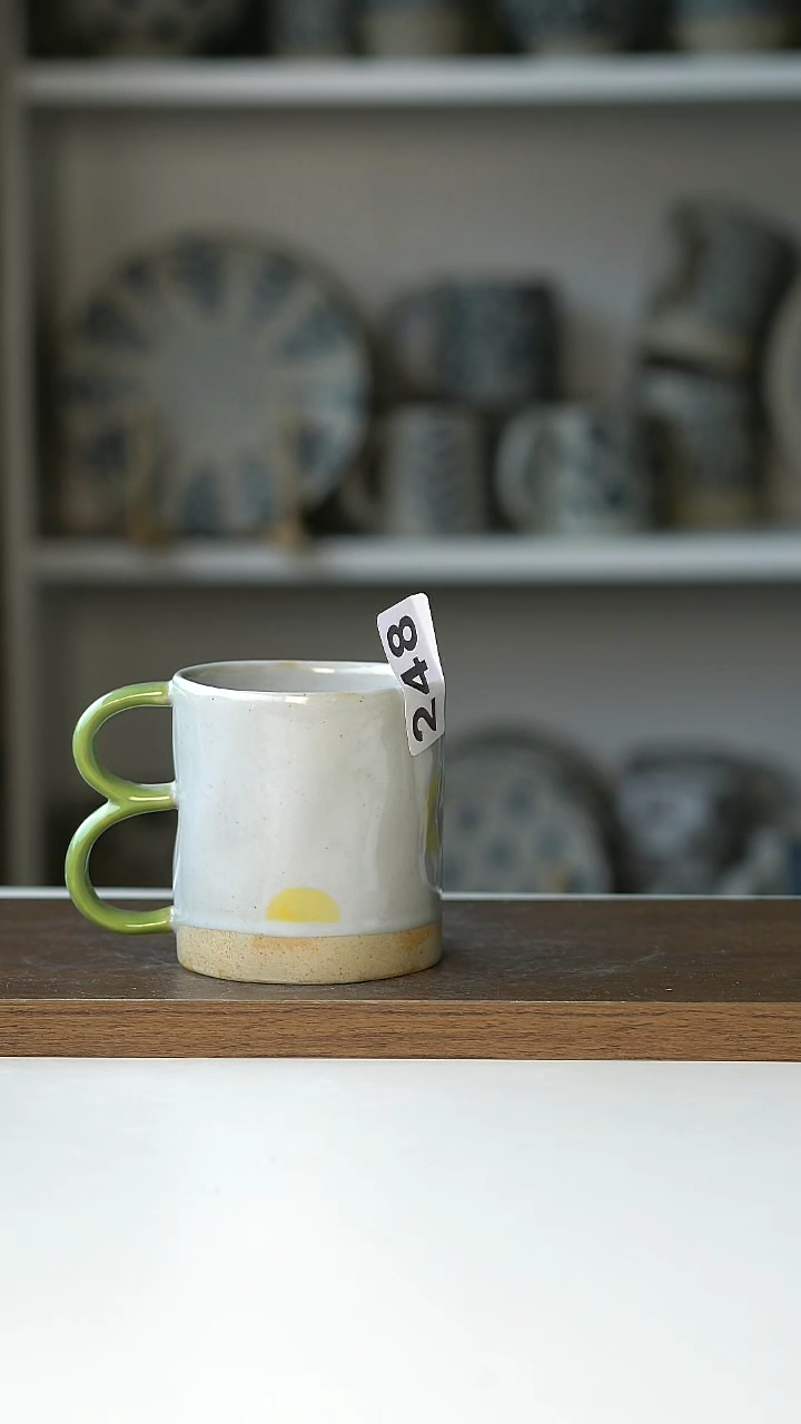 【闪购商品】陶瓷248粗陶马克杯微瑕@4-2@