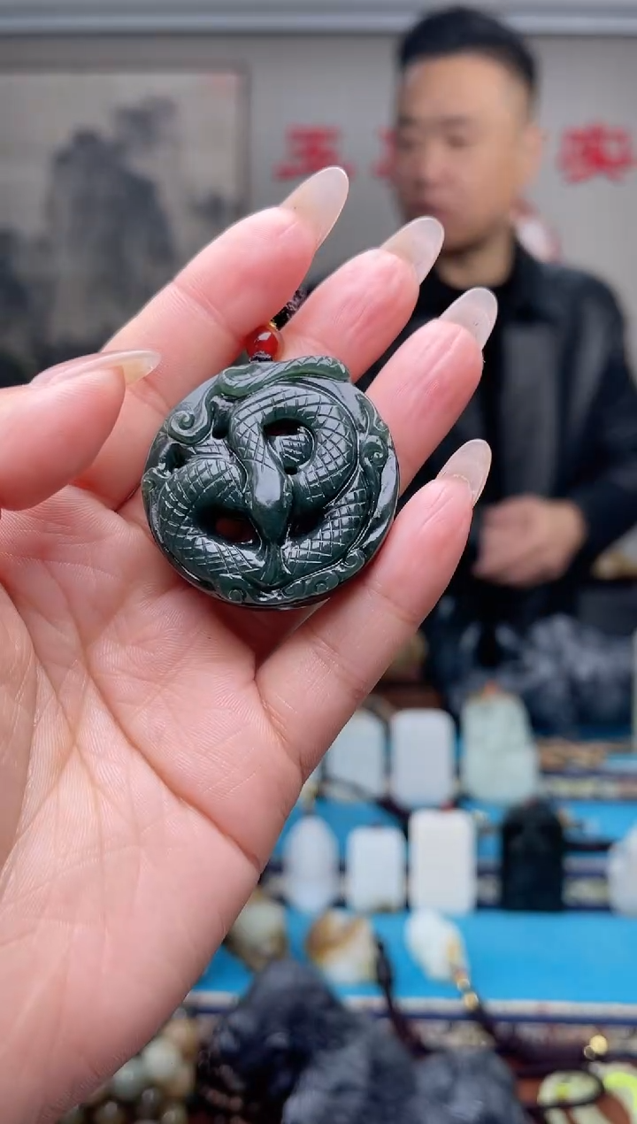 【闪购商品】和田玉挂件未镶嵌1