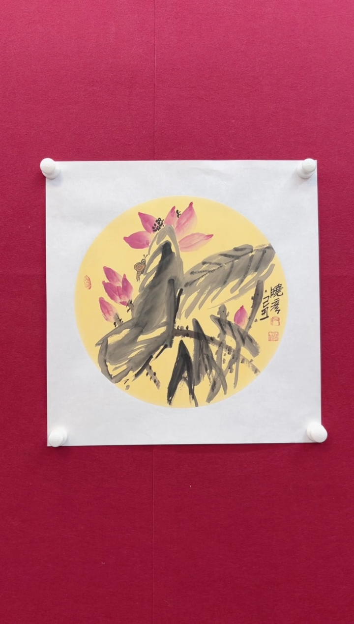 【闪购商品】国画L-尹老师绘画作品