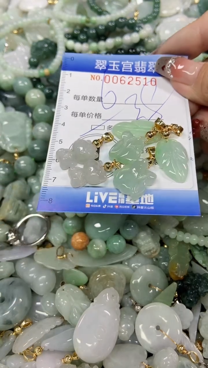【闪购商品】翡翠颈饰未镶嵌闪购商品0062510多样性发其一
