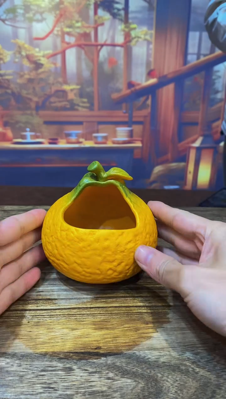 【闪购商品】@@@@@@@@@@@@@@@橘子茶叶罐