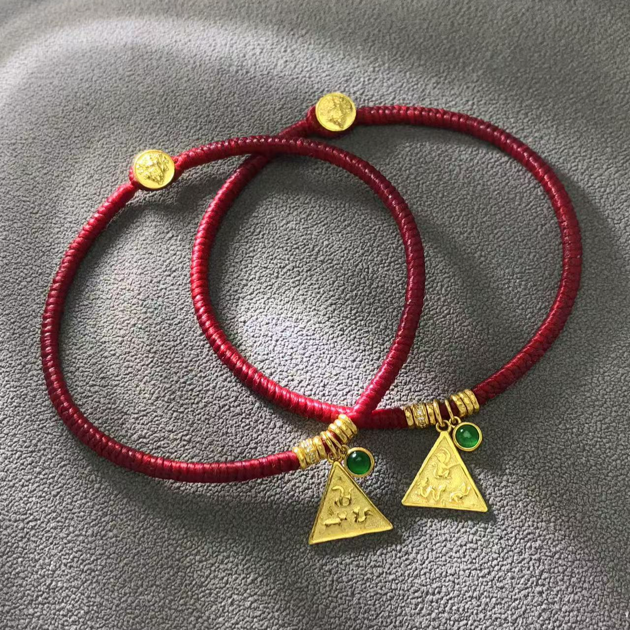 【举石臻选】TA12-943-685足金钻石手绳（一件/多样性发/自选）H