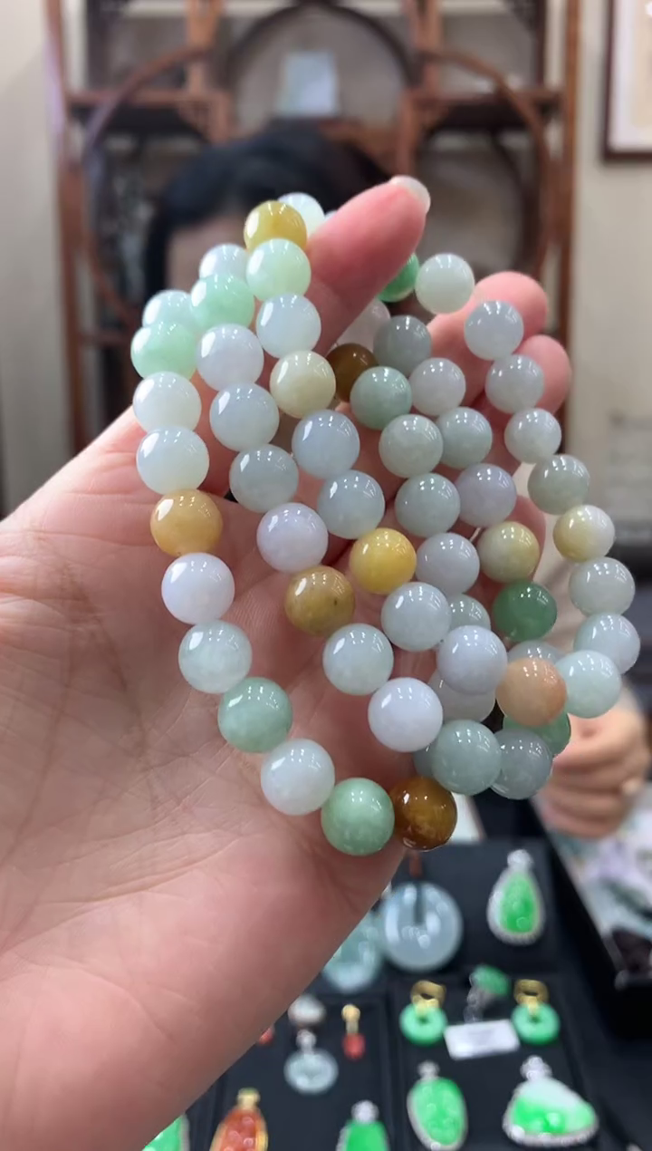 【闪购商品】翡翠手链未镶嵌手串（多样性发其一）