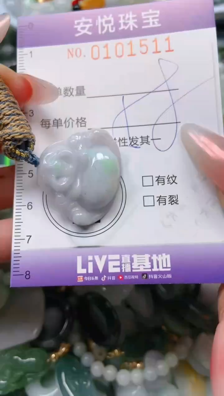 【闪购商品】翡翠颈饰未镶嵌闪购0101511