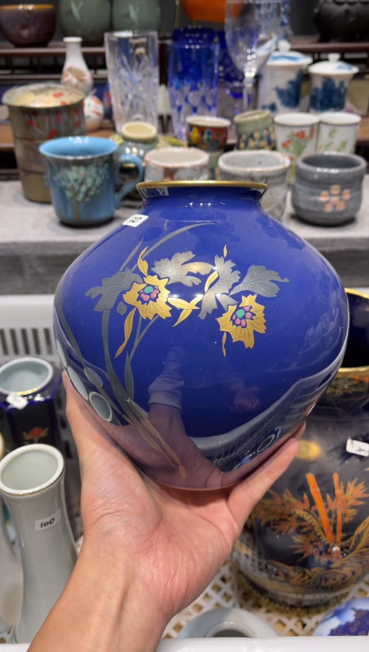 瓷片T12香兰社花瓶花瓶花瓶