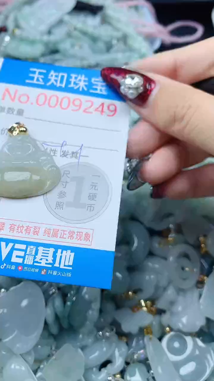 吊坠(不含链)未镶嵌翡翠9249