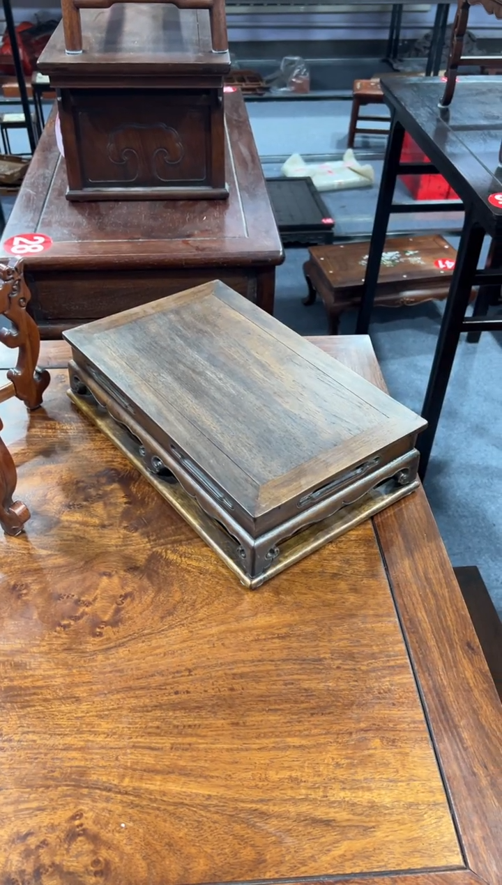 木木  明式器型案上底座小桌