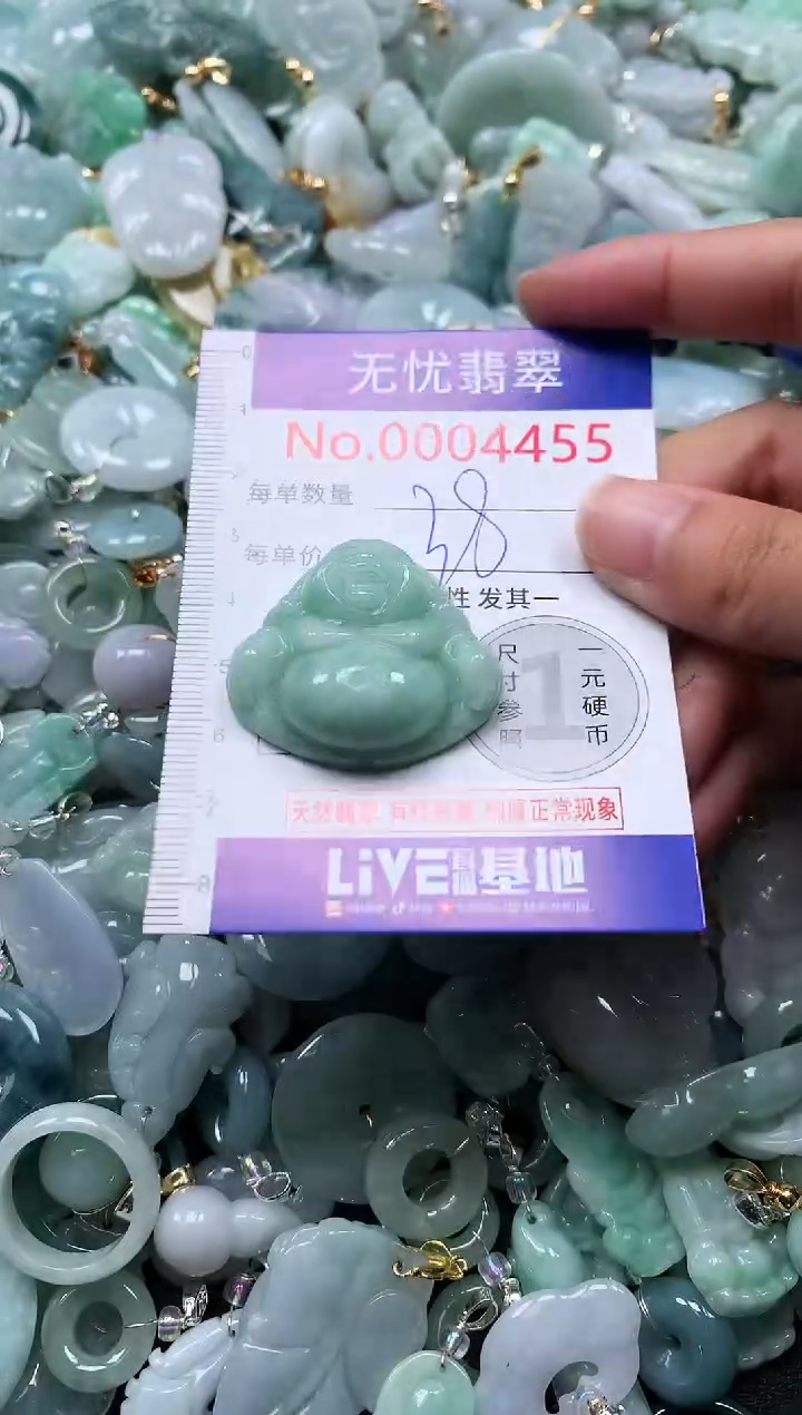 颈饰未镶嵌翡翠4455