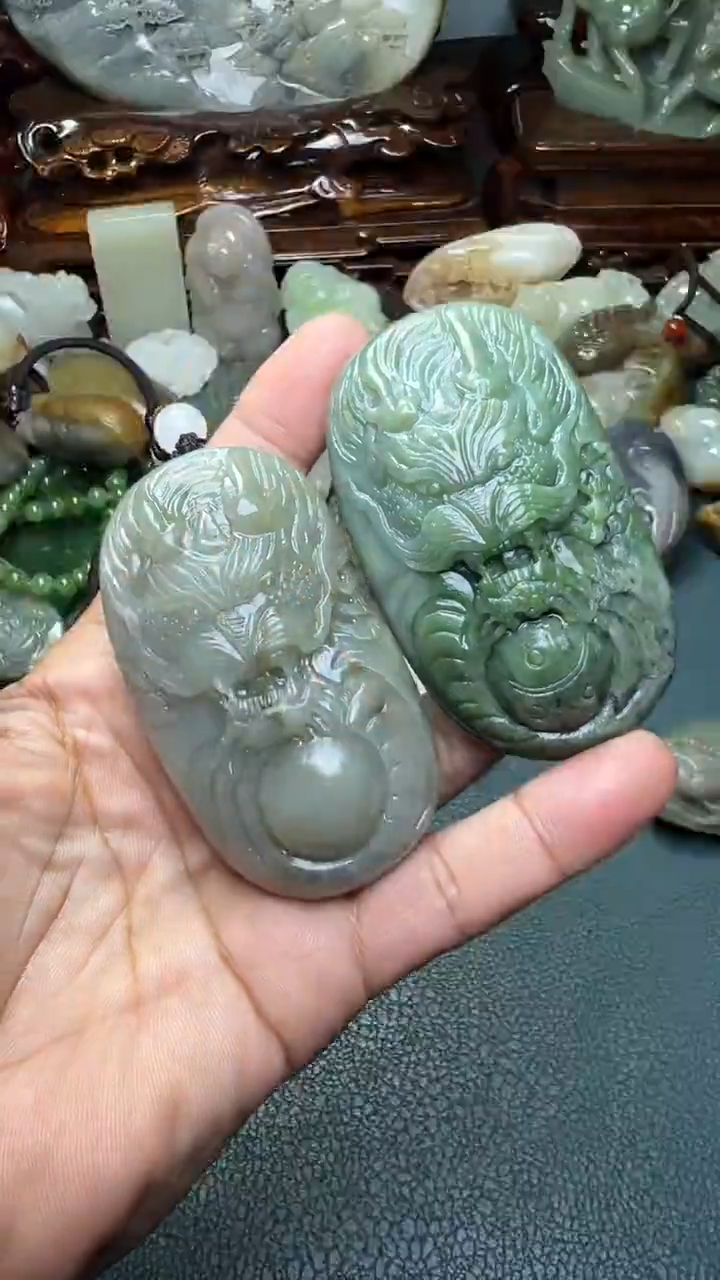 未镶嵌和田玉把件2