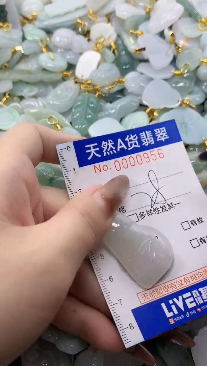 翡翠未镶嵌颈饰天然A货翡翠