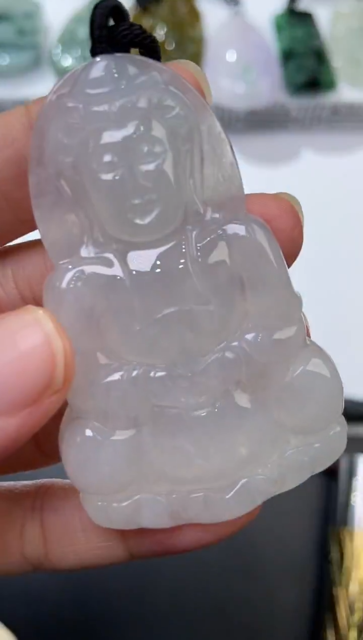 未镶嵌挂件翡翠374955  多人 