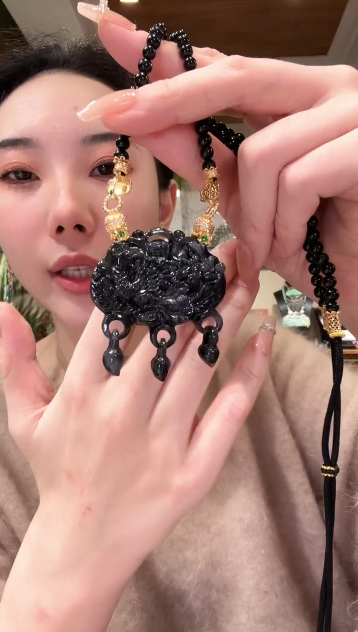 【闪购商品】翡翠颈饰未镶嵌国风