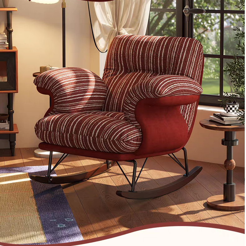 摇摇椅成人躺椅沙发懒人可躺可睡客厅阳台休闲家用折叠摇椅沙发椅