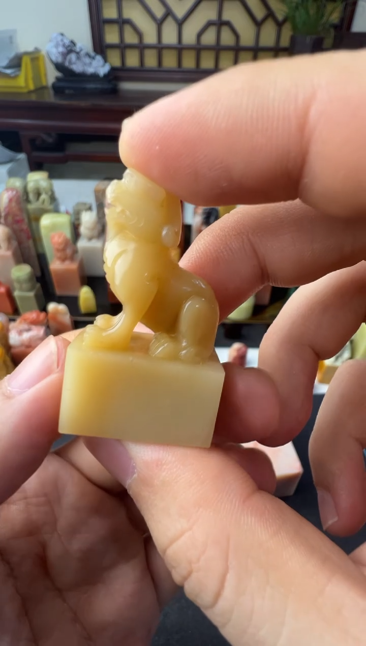 【闪购商品】青田石印石编号编号8686