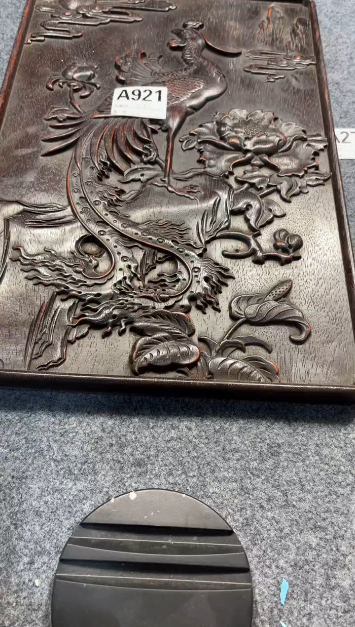 【闪购商品】花梨木类拆件雕刻板 以直播间截图为准A921