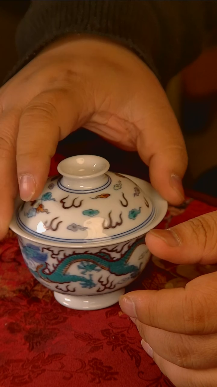 杯手工手绘杯杯很美丽