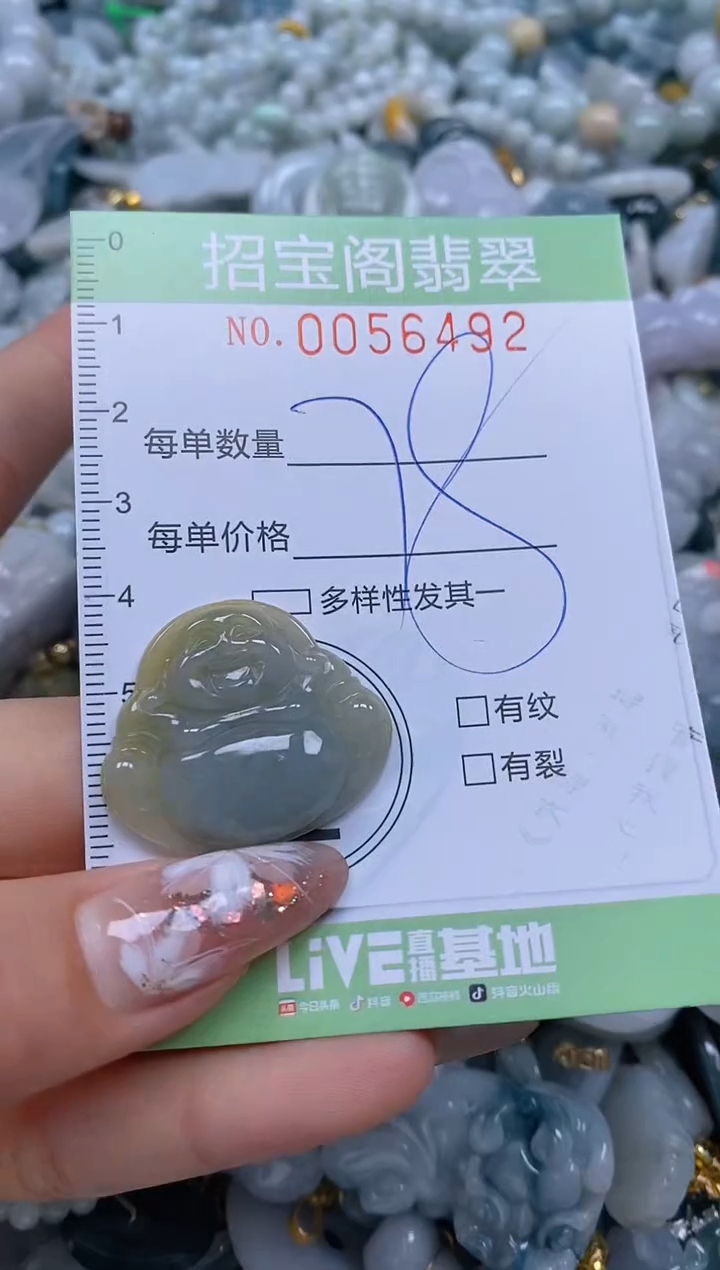 【闪购商品】翡翠颈饰未镶嵌闪购商品0056492