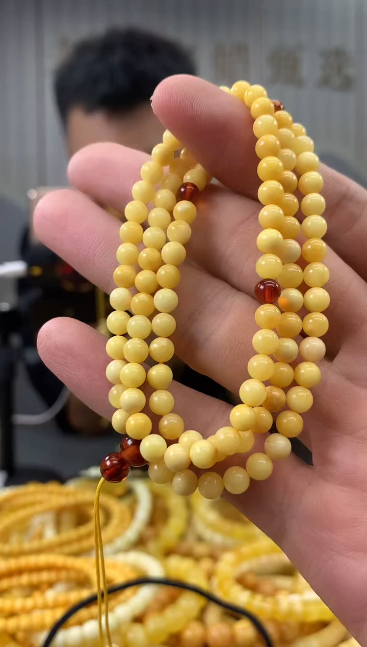 未镶嵌蜜蜡裸石链子多样性发其一