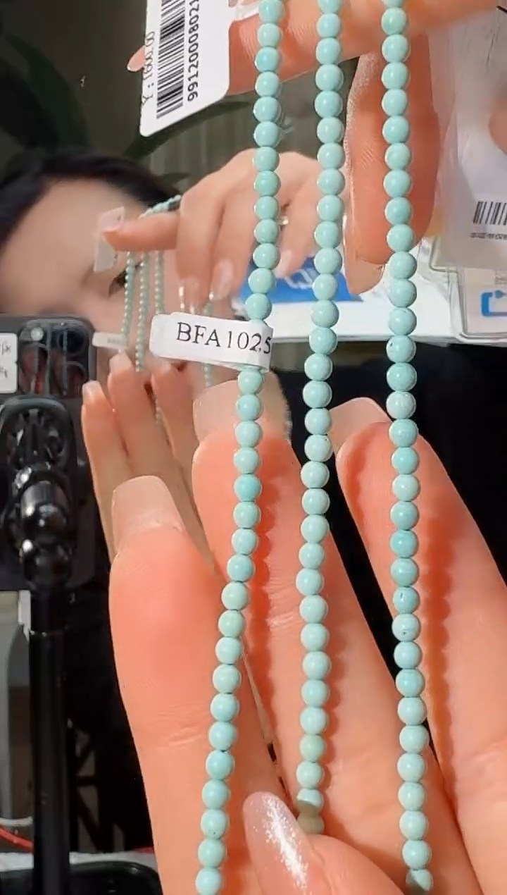 未镶嵌绿松石项链天然绿松石项链