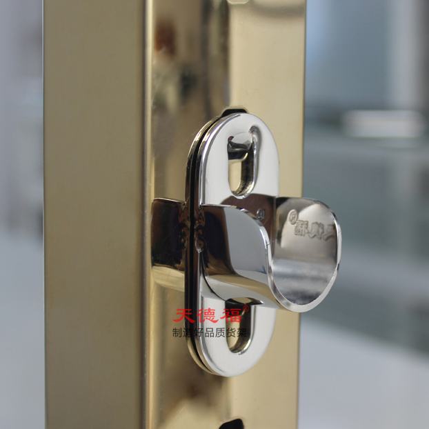 天德福货架配件服装布匹圆托扁托挂钩耳仔布架方孔圆托