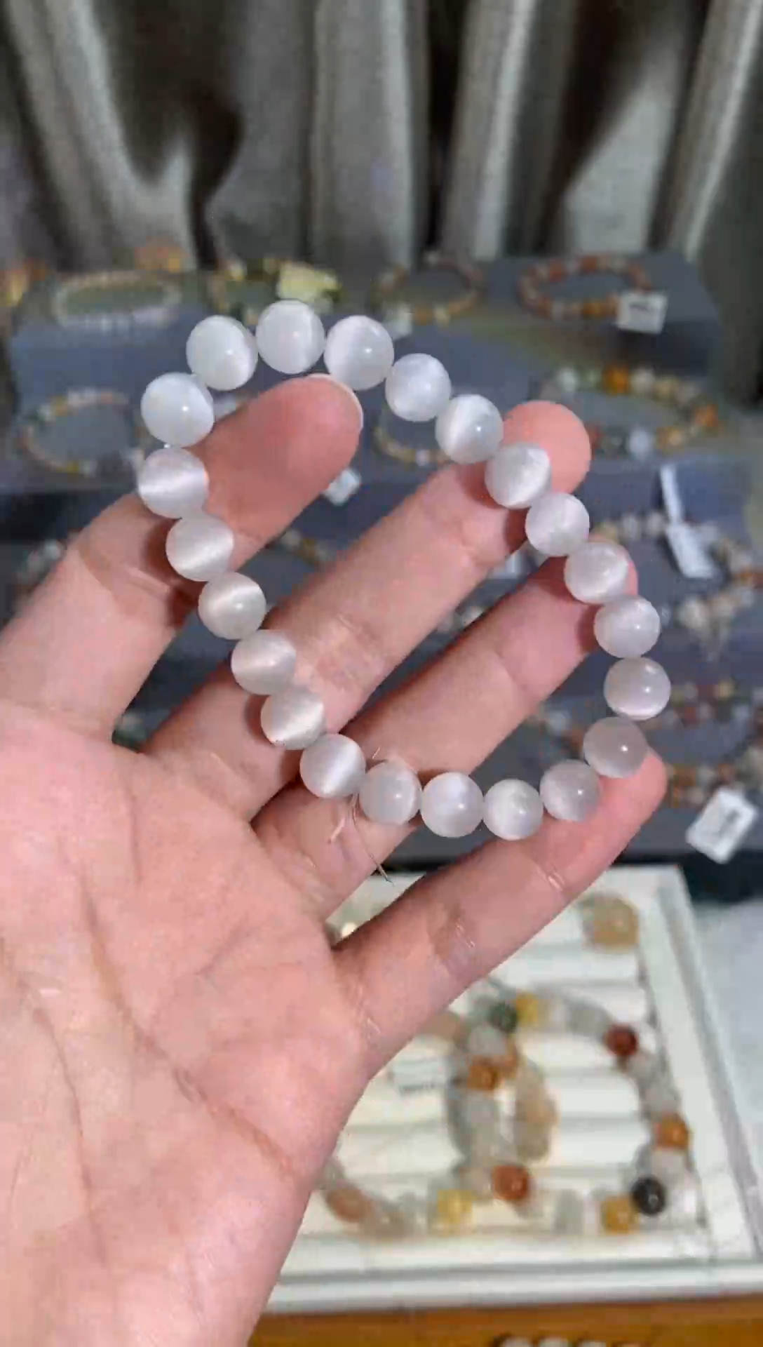 未镶嵌手串水晶二十一号链接-8咪+