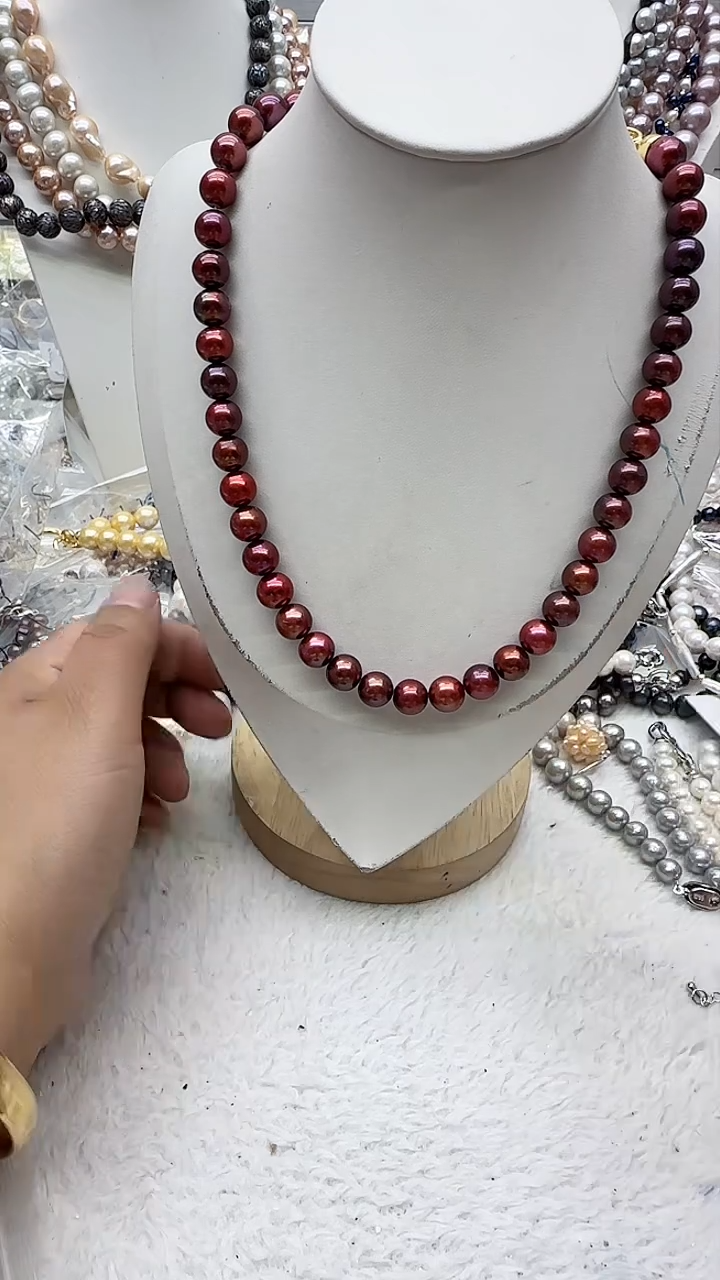 淡水珍珠未镶嵌套链19