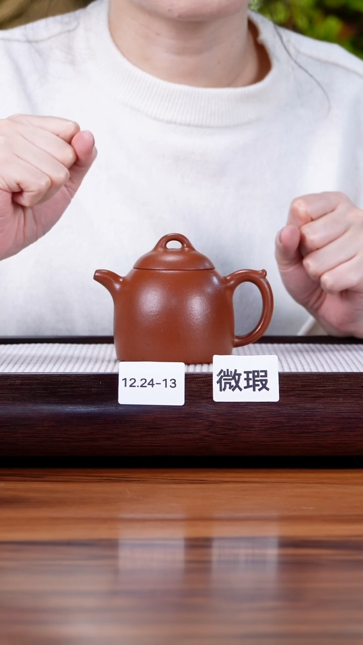 茶壶紫砂12.24-13  95全 朱泥 秦权微瑕190
