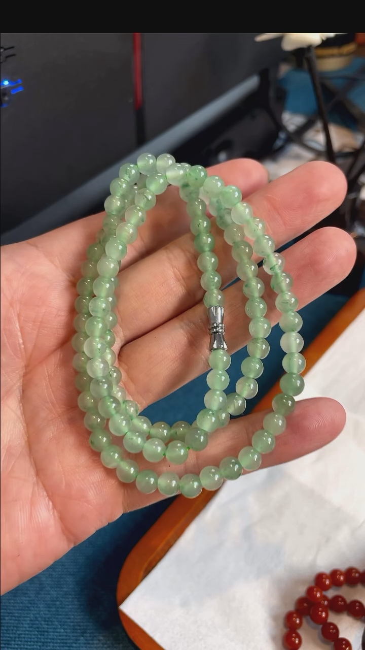 未镶嵌手串石英质玉2030号