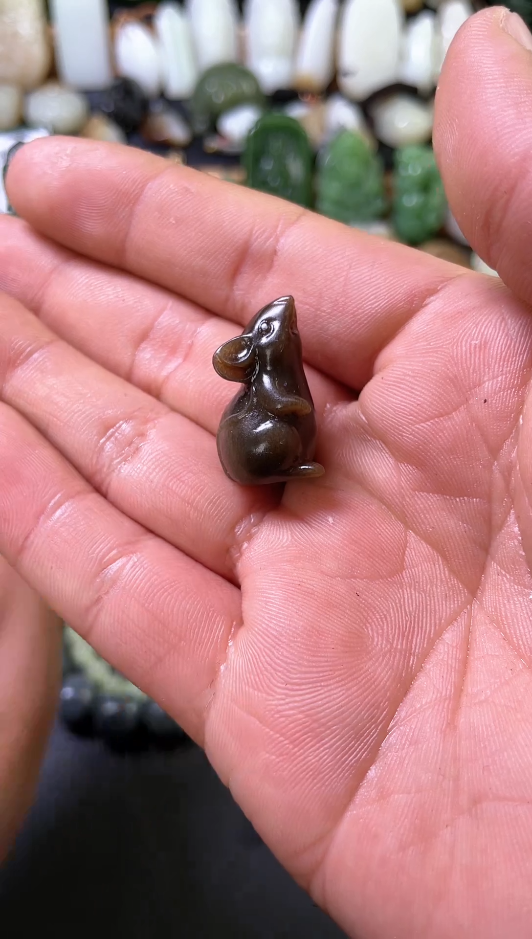 【闪购商品】和田玉吊坠(不含链)未镶嵌小老鼠