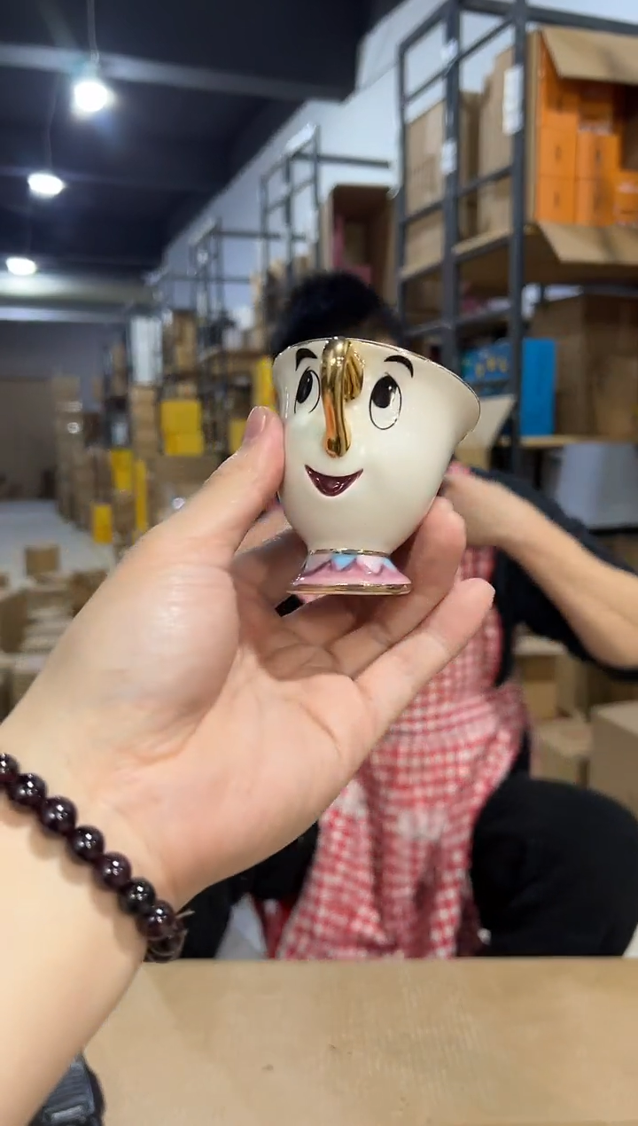 【闪购商品】杯陶瓷杯金边阿奇杯