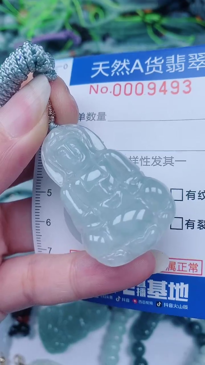 翡翠未镶嵌颈饰00009493