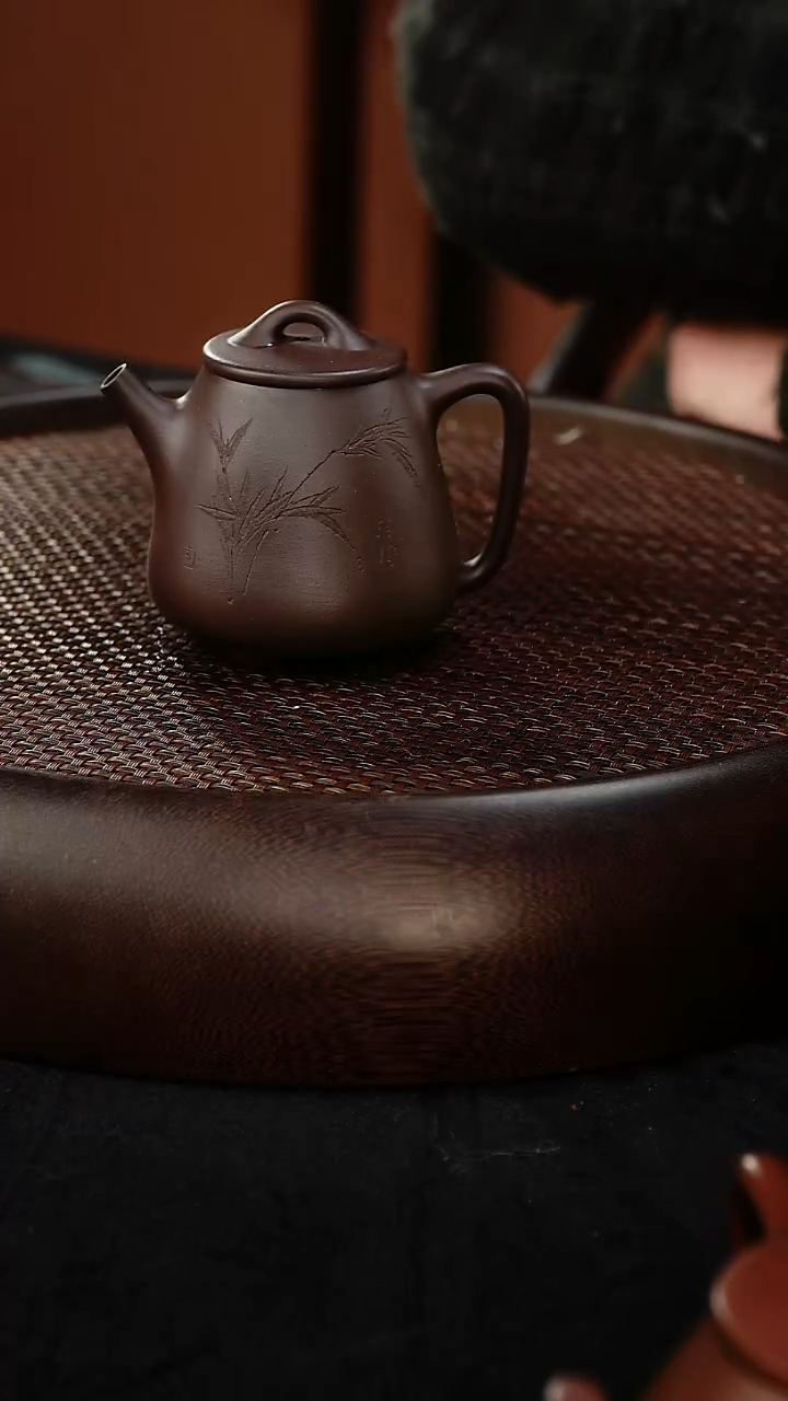 茶壶紫砂高石瓢 老紫泥