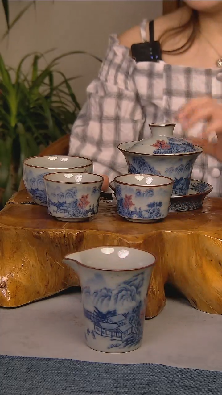 简装家用款5件套 陶瓷家用茶具系列