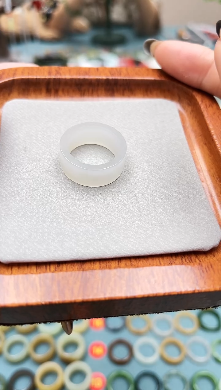 【闪购商品】和田玉戒指未镶嵌15号