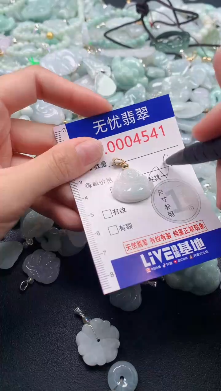 颈饰未镶嵌翡翠4541