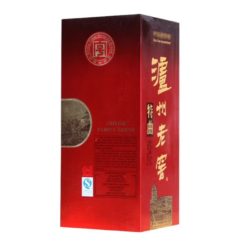 泸州老窖泸州老窖特曲浓香型白酒52度500ml单瓶装