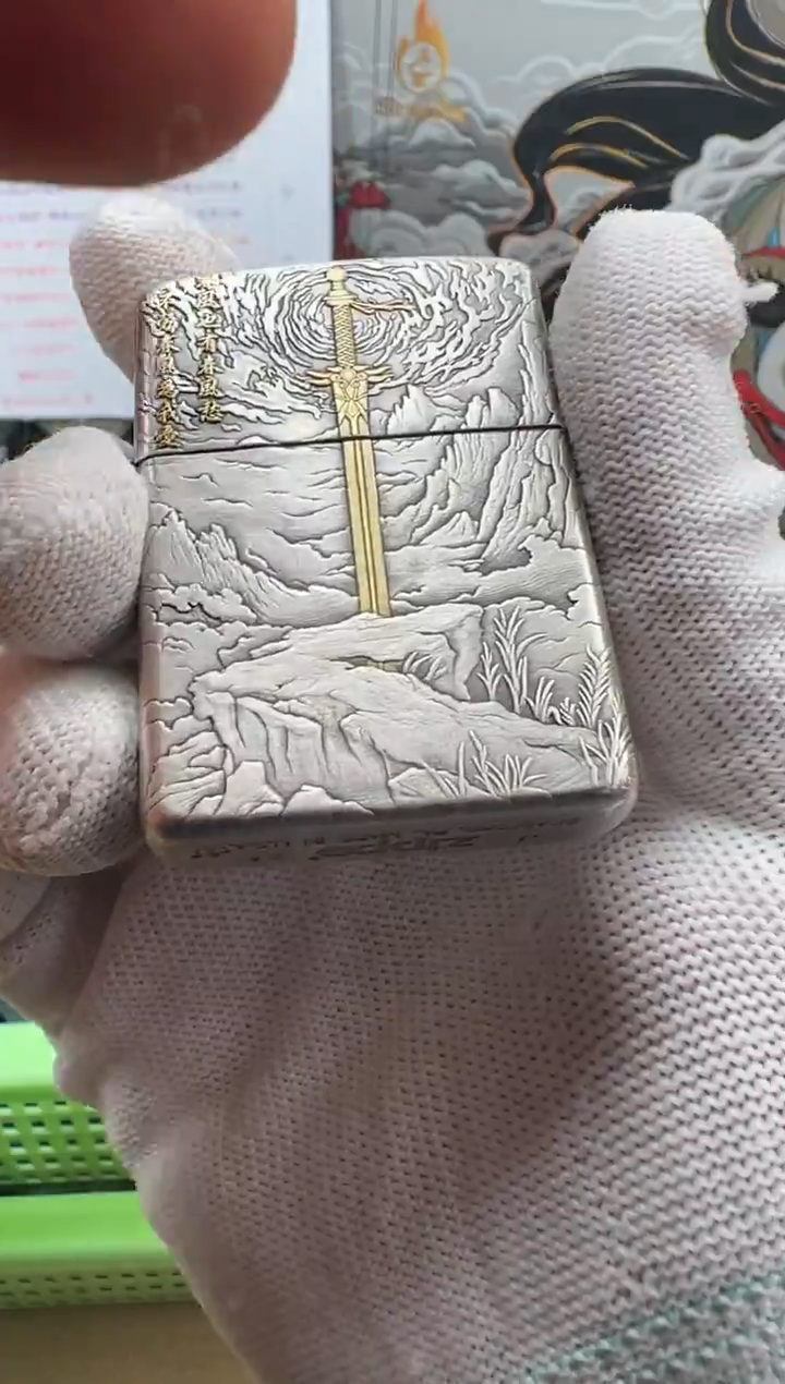 铜二代剑来-3D盔甲熏银鎏金