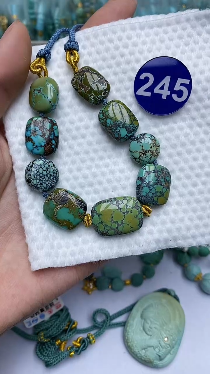 【闪购商品】绿松石项链未镶嵌245