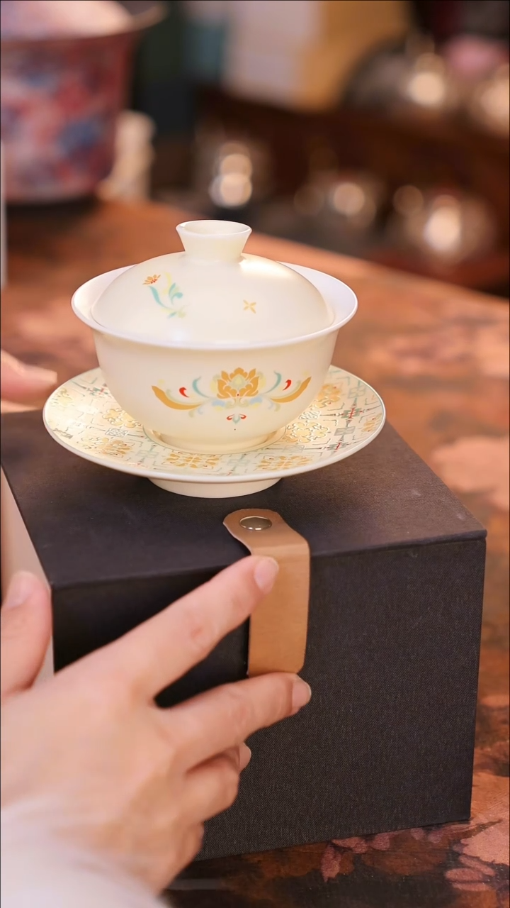 【闪购商品】陶瓷茶具（无礼盒无茶盘）@@A11448