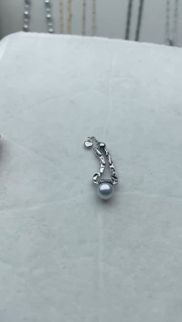 【闪购商品】海水珍珠戒指银S925镶嵌114