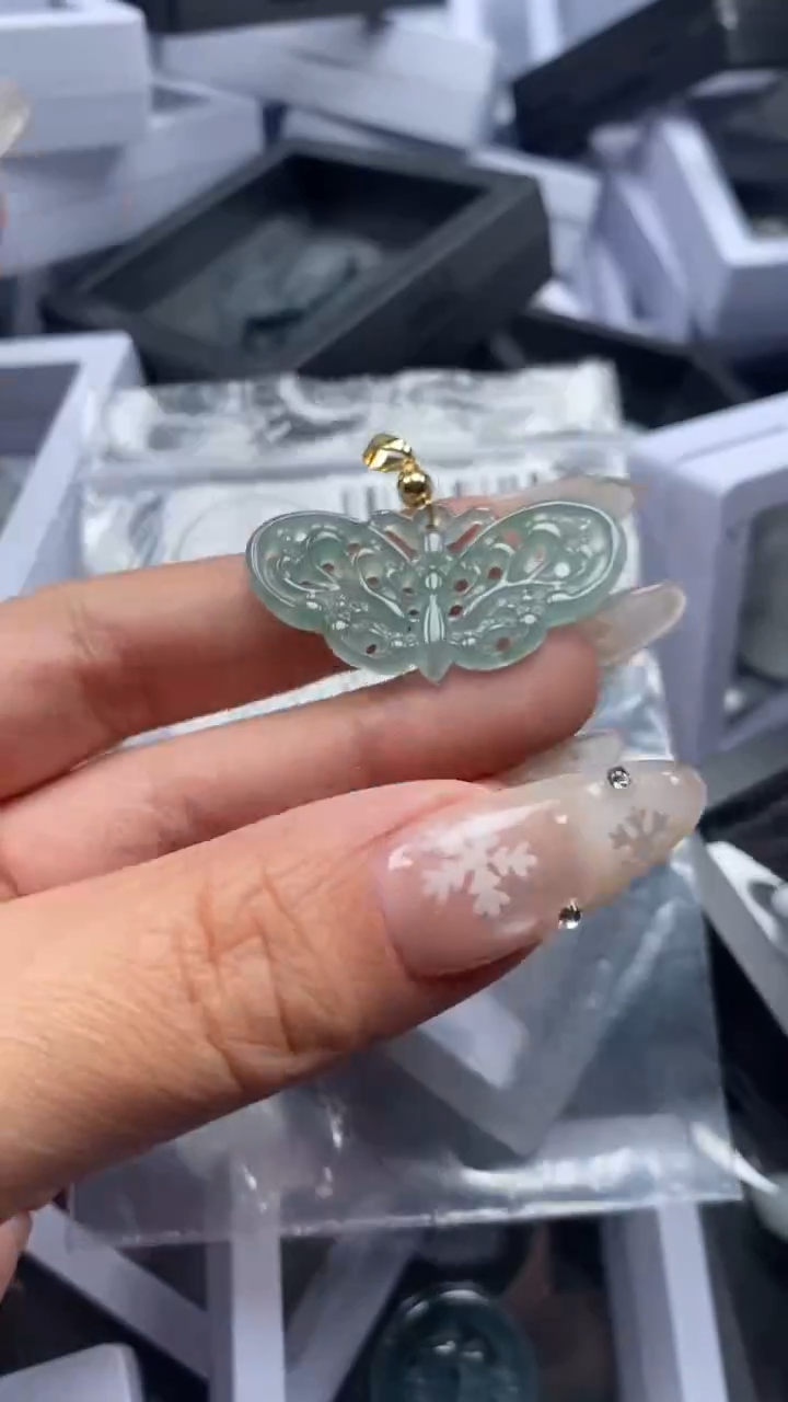 颈饰未镶嵌翡翠3849